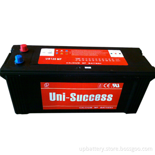 N120mf 12V120ah Maintenance Free Starter Battery